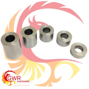 Espaciador de acero inoxidable de 5 mm 6 mm 8 mm 10 mm - Separador de cuello espaciadores Bush - Imagen 1 de 3