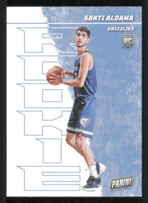 2021-22 Panini Player of the Day #75 Santi Aldama - Image 1 of 2