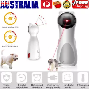 Automatic Laser Cat Toy Interactive Smart Kitten Laser Toy for Indoor Cats Dogs - Picture 1 of 18