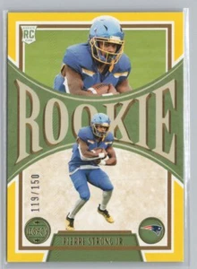 2022 Panini Legacy #167 Pierre Strong Jr. Yellow SN #/150 - Picture 1 of 2
