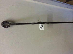 NEW 680mm hand forged FIRE POKER COAL LOG FIRES HEAVY DUTY COMPANION SET - Picture 1 of 4