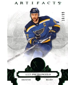 2017-18 Artifacts Emerald #71 Alex Pietrangelo /99 - Bild 1 von 2