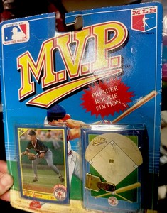 Sealed NEW MVP Collectors Set 1990 Score Card & Pin MLB SCOTT COOPPER