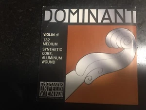 Thomastik Dominant Violin Strings Set 4/4 Med Tension Ball End Max 10% Discount - Picture 1 of 6