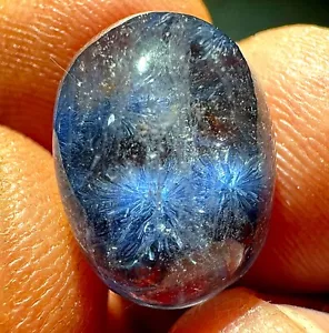 Rarissimo esemplare di cristallo dumortierite blu 10,5 ct NATURALE bellissimo - Foto 1 di 11