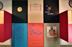 Six Book Lot from LIMITED EDITIONS CLUB EVERGREEN TALES 1949 & 1951 in Slipcases - Bild 1 von 23