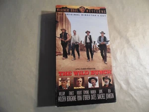 The Wild Bunch - The Orginal Director's Cut (Used VHS Tape Sale) Free USA Ship - Picture 1 of 2