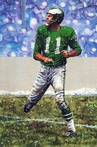 Norm Van Brocklin Goal Line Art Card #119, 4070/5000 NM-MT - Picture 1 of 2