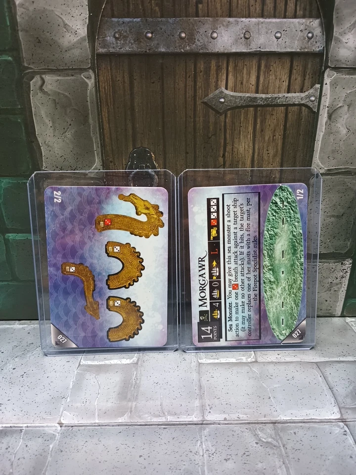 Pirates Wizkids CSG Pocketmodel MORGAWR New & Unpunched Oceans Edge 021 - Image 1 of 1