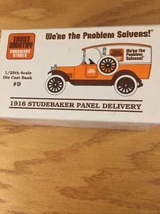 Trustworthy 1916 Studebaker Panel Delivery Diecast Ertl Bank NIB - Picture 1 of 5