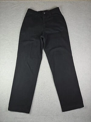 Lee Khakis Womens Size 8M Black Slacks Dress Pants - Image 1 of 4