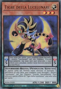 Yu Gi Oh Ita 1ed Ultra Rare ra04-it020 Tiger Of Lucelunare - Picture 1 of 1