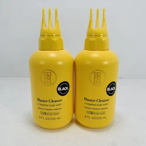 TPH by Taraji MASTER CLEANSE BLACK, A Targeted Scalp Wash, 8oz NEW 2 Pack - Picture 1 of 5