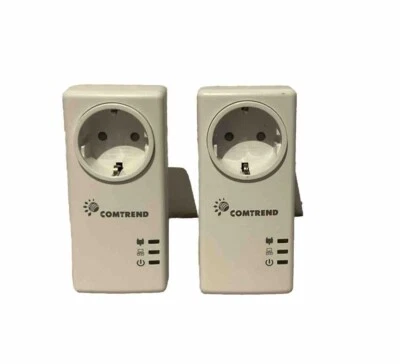 Comtrend PG-9073 | DLAN Adapter Powerline Adapter | dLAN 1,000 Mbps | 2 Pack - Image 1 of 3