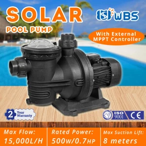 Solar Swimming Pool Pump DC Off Grid System 500W 48V 15000 L/H + MPPT Controller - Picture 1 of 7