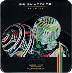 Prismacolor Premier Colored Pencils - Metal Tin Gift Set - 60 Color Set - Picture 1 of 1
