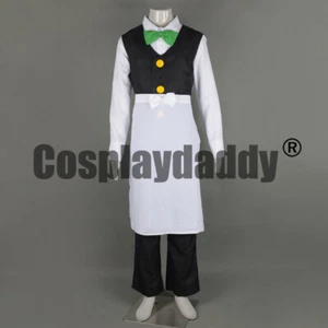 Black and White Cilan Dent Uniform Outfit Cosplay Costume F006 - Picture 1 of 4