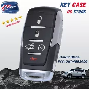 for Ram 1500 2019 2020 2021 2022 2023 2024 Remote Key Shell Case Fob OHT-4882056 - Imagen 1 de 5