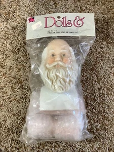 Porcelana Mangelsen Cabeza y Manos de Santa Claus MUÑECA REPUESTOS Old Man #162-25 1993 - Imagen 1 de 2