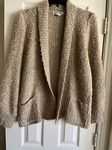 Vtg. Women’s Cardigan Sweater ADELE JOYCE Small/Med Pockets Open Acrylic/Wool* - Picture 1 of 8