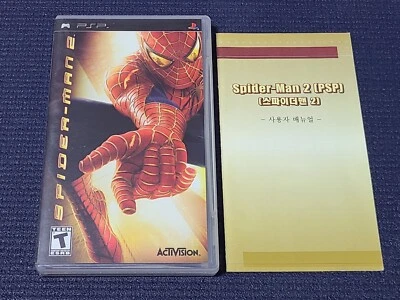 Sony PlayStation Portable Spider-Man 2 Retro Game Korean Version for PSP - Image 1 of 4