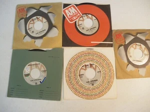 CAT STEVENS Lot of 5 45 RPM Records "Banapple Gas", etc. - Picture 1 of 5