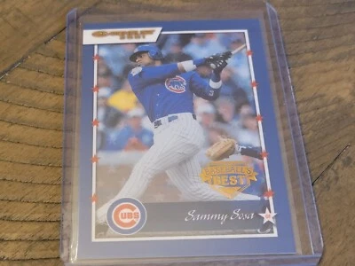 2001 Donruss Baseball's Best #23 Sammy Sosa Chicago Cubs Bronze SP Nmmt - Image 1 of 3