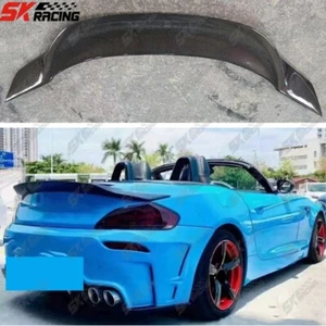 Carbon Fiber/Black For BMW E89 Z4 2009-2015 Duckbill Rear Trunk Spoiler Lip Wing - Picture 1 of 28