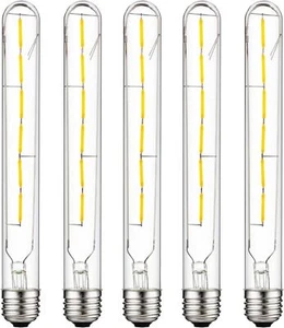 5Pack T8 Tube Light Bulb, Dimmable Edison Style, 2200K, 5W (40W), 430LM, E26 - Picture 1 of 1