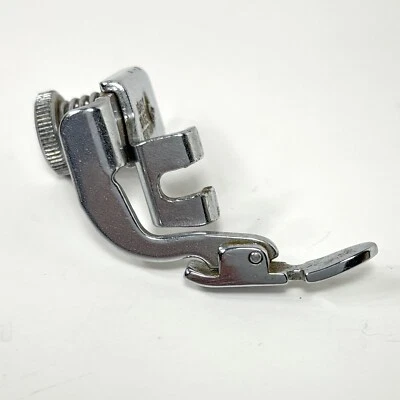 Singer Adjustable Zipper Cording Foot 161127 Sewing Machine Hinged Vintage - Image 1 of 4