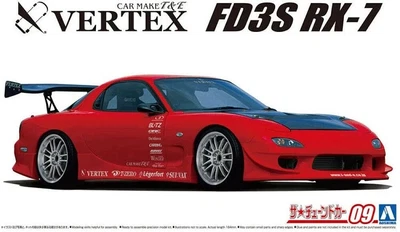 Aoshima 05839 Mazda Vertex FD3S RX-7 Kit Montaggio 1/24 - Immagine 1 di 2