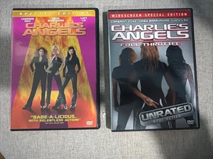 Charlie’s Angels & Charlie’s Angels Full Throttle DVDs - Picture 1 of 4
