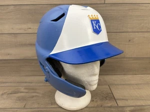 Kansas City Royals Baseball-Schlaghelm in Originalgröße mit erhöhtem 3D-Logo. MLB. - Bild 1 von 10