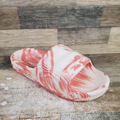 Sandalias Adidas Adilette 22 para hombre talla 14 marfil rojo solar sin cordones punta abierta Foto 1 de 4