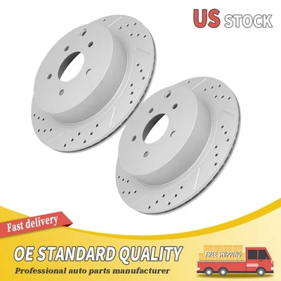 Rotores de freno traseros para Nissan Murano Pathfinder Quest Infiniti FX35/37/45 Q50/60 Foto 1 de 4