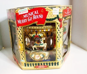 Mr. Christmas Musical Merry-Go-Round Special Edition 1995 Target TESTED** - Picture 1 of 12