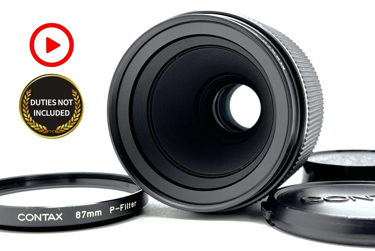 ★極上品★コンタックス planar 60mmf2.8 AEG元箱付き#1292 CONTAX Carl Zeiss S-Planar T* 60mm F2.8 AEG EXC+++++ Macro Lens