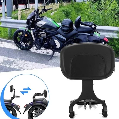 Respaldo ajustable Sissy Bar pasajero conductor para Kawasaki Vulcan S 650 15-23 Foto 1 de 4