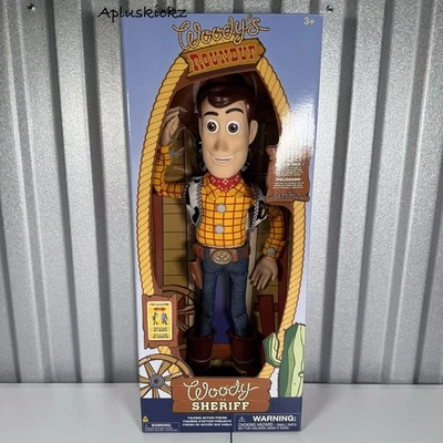 "Figura de acción interactiva parlante Toy Story Woody 15"" de los parques de Disney ¡NUEVA! Foto 1 de 2