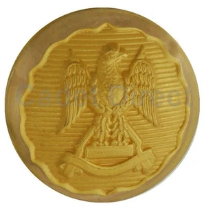 Royal Scots Dragoon Guards Degilt Burnished Buttons - Picture 1 of 1