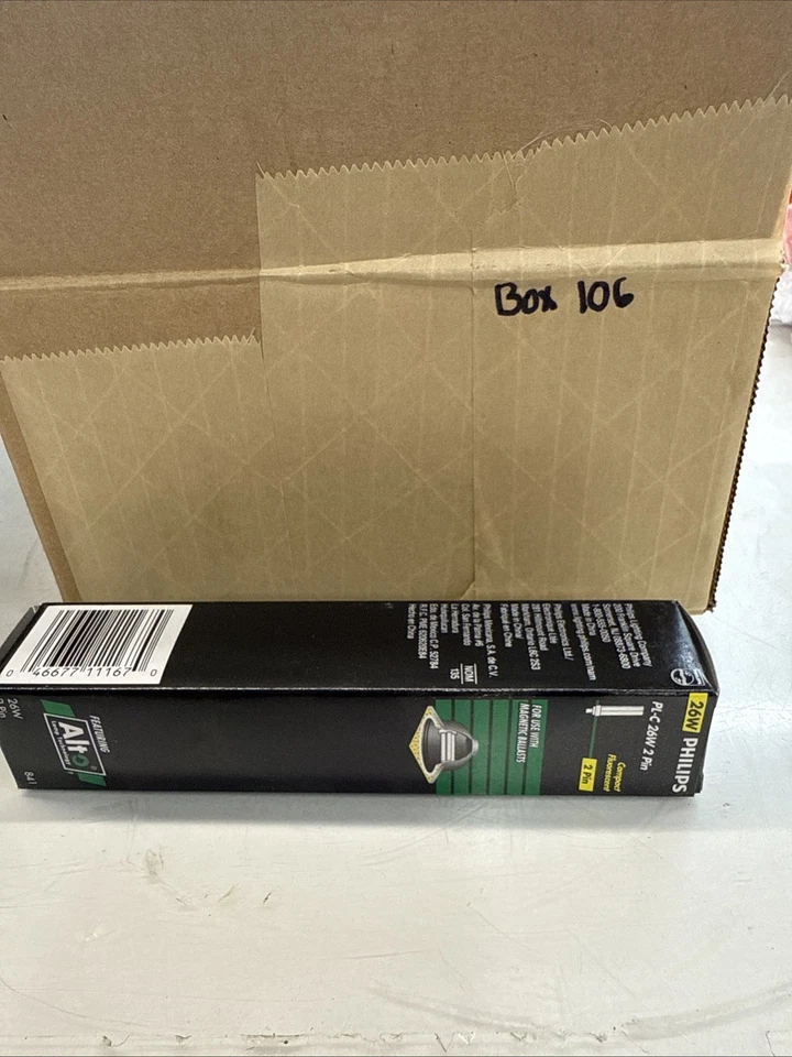 Philips PL-C 26W/841/2P 26W 4100K 2 Pin G24d-3 CFL Bulb - Image 1 of 3