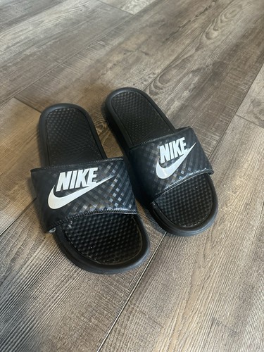 Sandali Nike Benassi JDI Slides donna taglia 11 nero modello diamante 343881 011