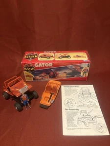 M.A.S.K. Gator 1985 MASK Kenner Originalkarton und Anleitung & was abgebildet ist - Bild 1 von 23