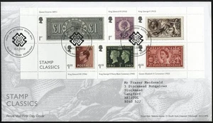 GB. FDC-MS. Stamp Classics. 2019. Tallents House. Royal Mail - Picture 1 of 1