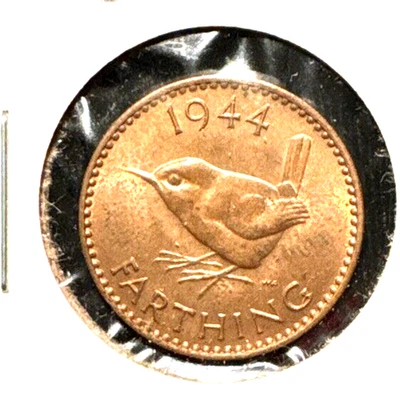 Great Britain 1944 farthing KM 843 Unc - Image 1 of 2
