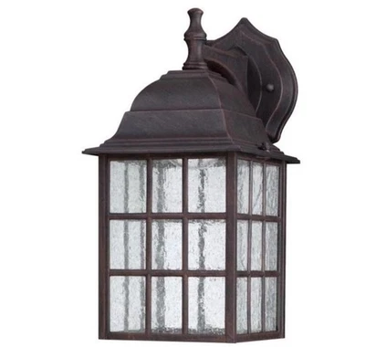 Westinghouse Outdoor LED Wall Lantern Weathered Patina - Image 1 of 3
