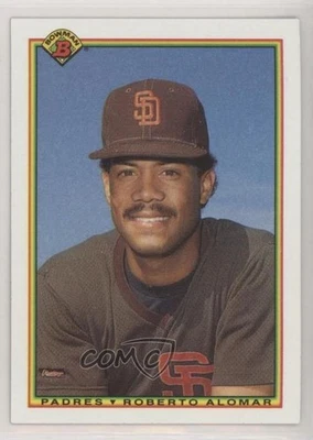 1990 Bowman Roberto Alomar #221 HOF - Image 1 of 2