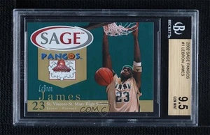 2002 Sage Pangos LeBron James #1 BGS 9.5 GEM MINT - Picture 1 of 4