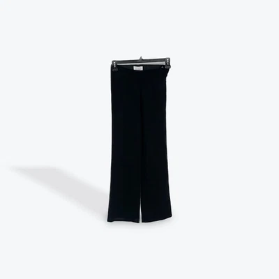 & Other Stories Stockholm Atelier Pantalones Negros Pierna Ancha, Talla US 2, Reciclados Foto 1 de 4