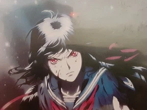 Blood-C The Last Dark Blu-ray DVD Anime 2 Disc Funimation Pre-Owned No Cardboard - Picture 1 of 11